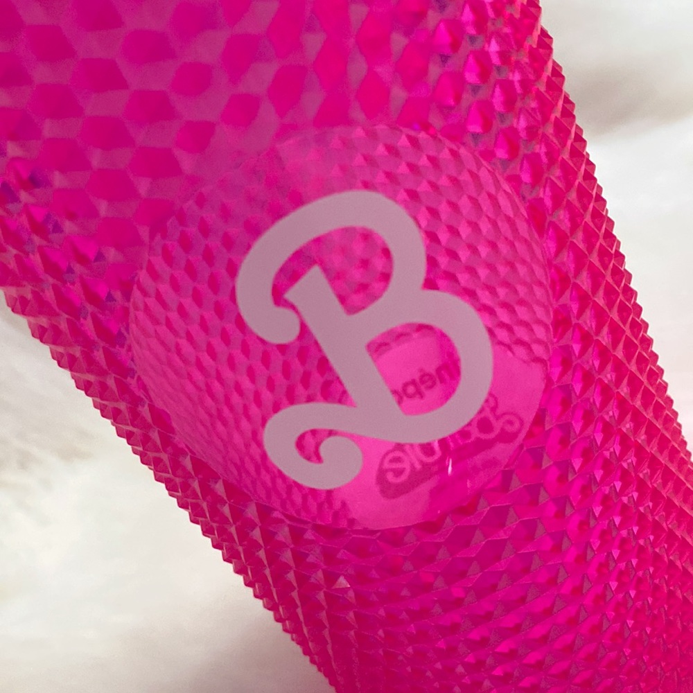 Barbie The Movie Pink Diamond Studded Tumbler NWT Excellent Condition - Picture 10 of 12